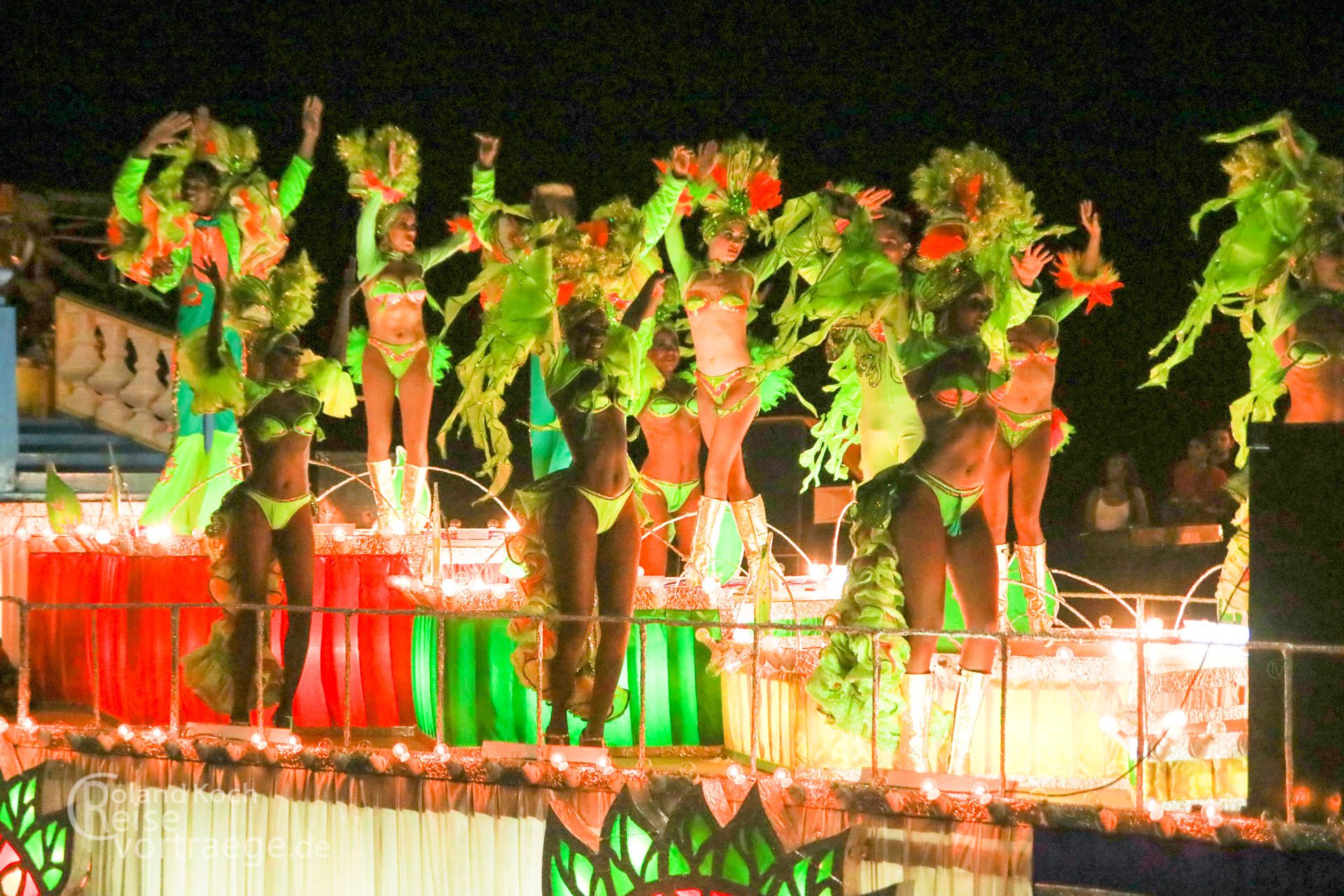 Kuba, Cuba, Karneval in Havanna - Cabaret Tropicana